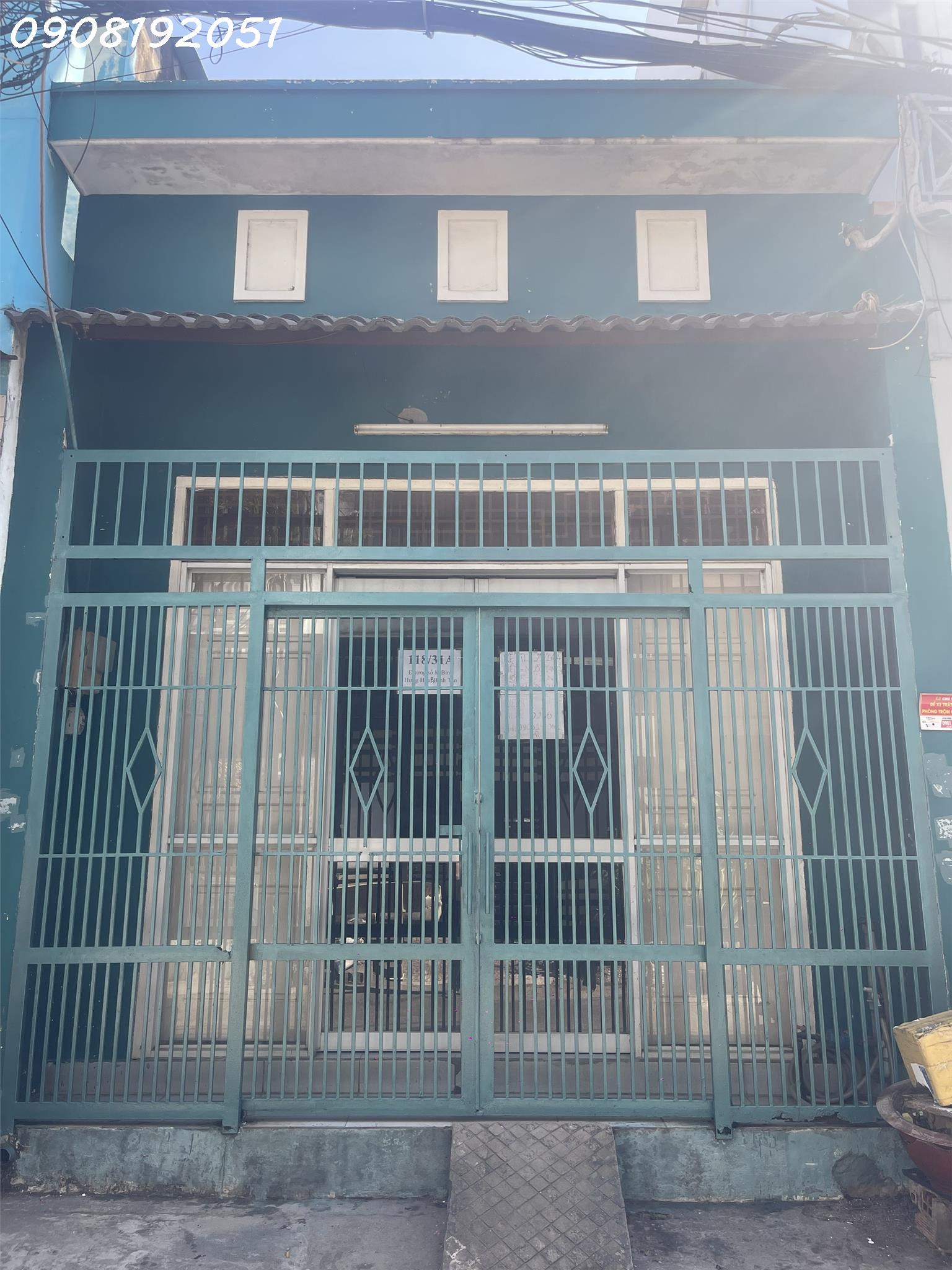 Chính chủ Cho thuê Nhà 48m2 Bình Hưng Hòa B hẻm ô tô, mặt bằng trống.