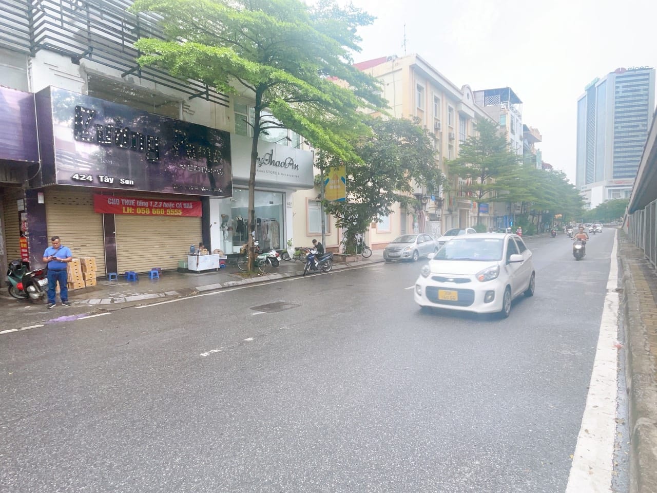 Nhà Mặt phố TÂY SƠN, ĐỐNG ĐA, Lô Góc, 45m2 6T MT 6m, Giá rẻ chỉ 15.5 TỶ