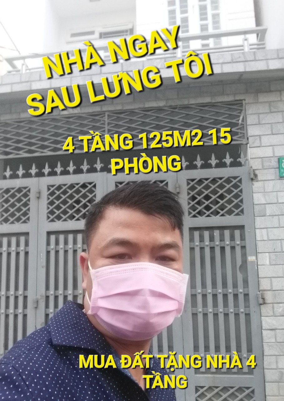 4 tầng 15 Phòng 125m2 có 8 tỷ x Lê Đức Thọ Phường 16 Gò Vấp TPHCM