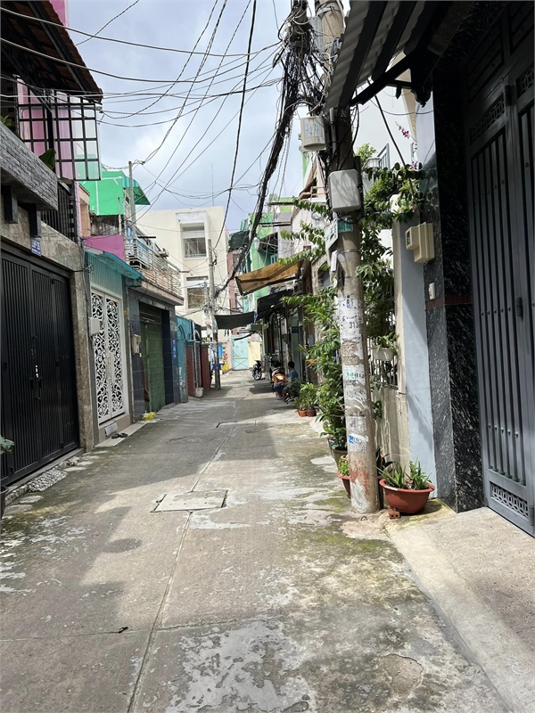 BÁN NHÀ DẠ NAM Q8 DT60m2 4 TẦNG NHÀ ĐẸP Ở NGAY CHỈ 7,5 TỶ