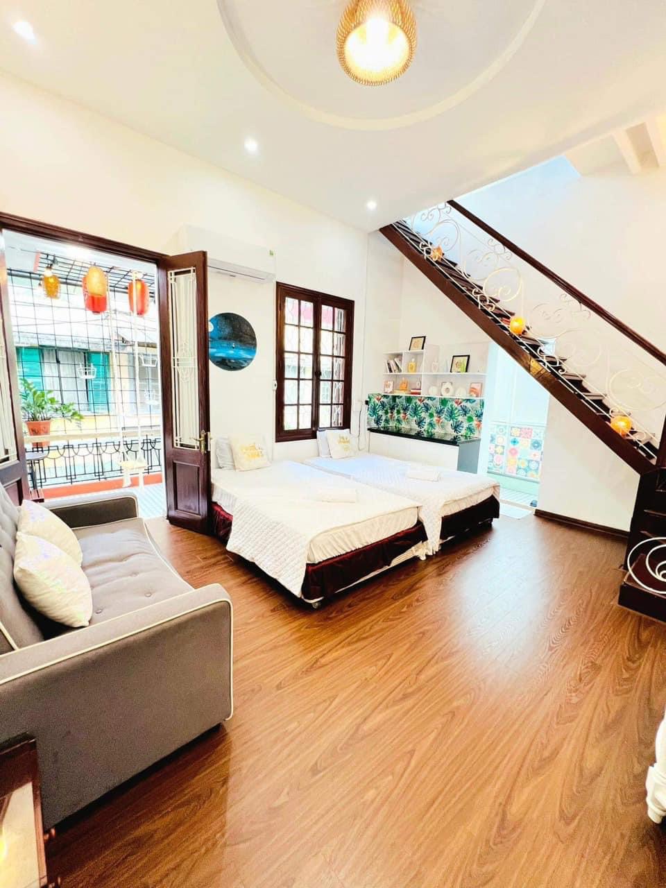 BÁN CĂN HỘ DUPLEX THỢ NHUỘM QUANG TRUNG HOÀN KIẾM - 100M 3PN - SĐCC BIỆT THỰ PHÁP CỔ KINH DOANH HOMESTAY