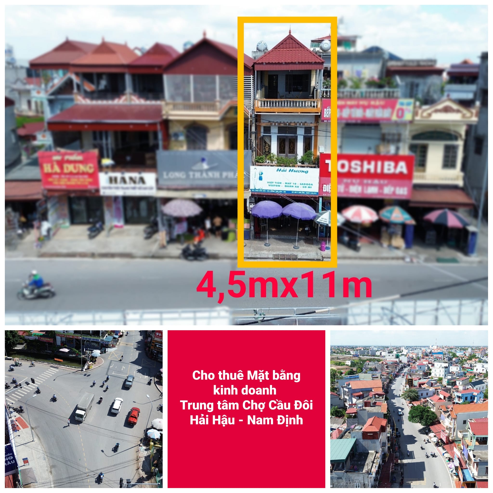 GIA ĐÌNH CHO THUÊ MẶT BẰNG KINH DOANH