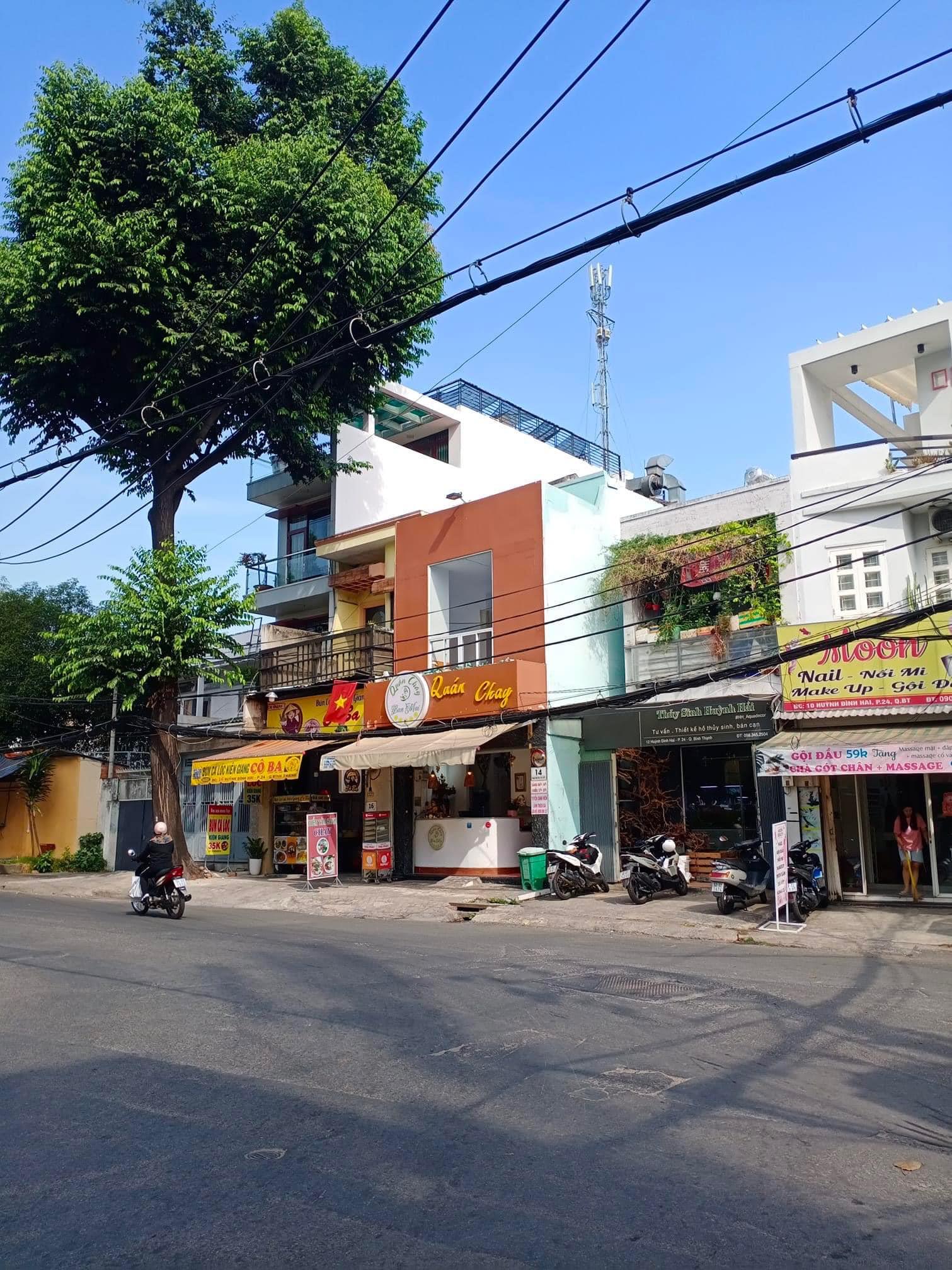 Bán nhà MTKD Đường Huỳnh Đình Hai P.24 Q.Bình Thạnh DT 76 m2 (4,5x17m 2Tầng) Chỉ Nhỉnh 12 Tỷ