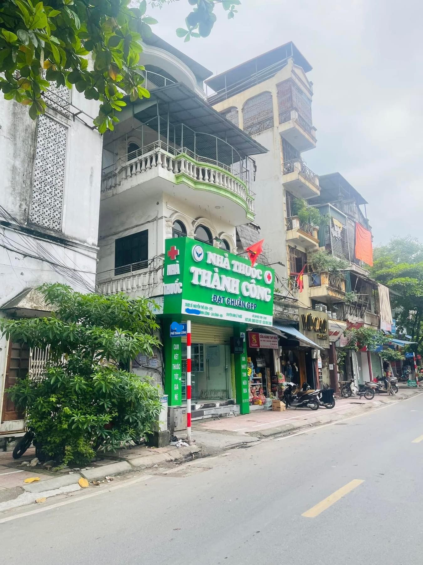 GIẢM GIÁ CHÀO 1.5 TỶ-LÔ GÓC-MẶT PHỐ THÀNH CÔNG-BA ĐÌNH-KD CHO THUÊ VIP