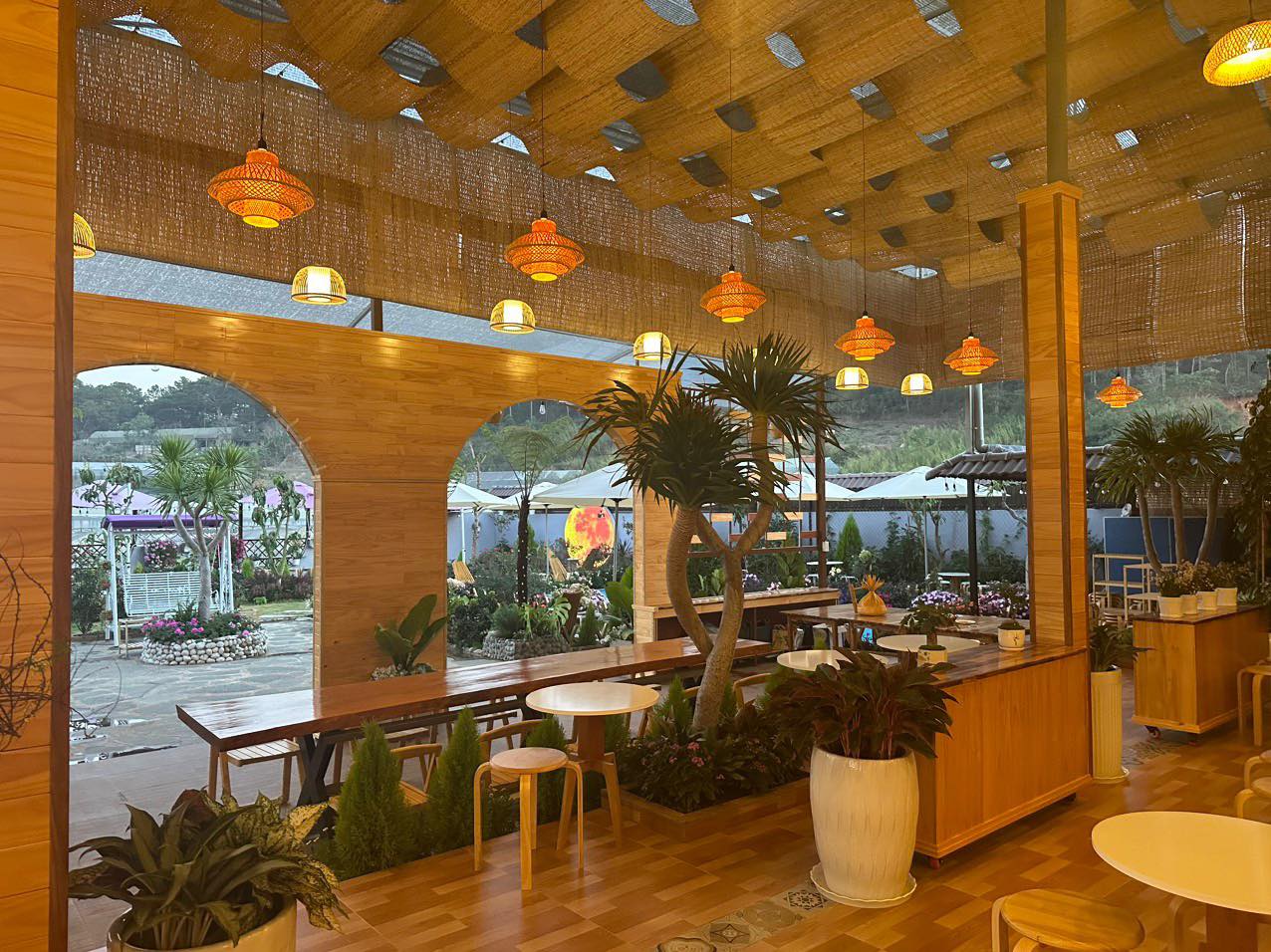 Cho thuê quán cà phê sân vườn Phường 5 Đà Lạt 800m2