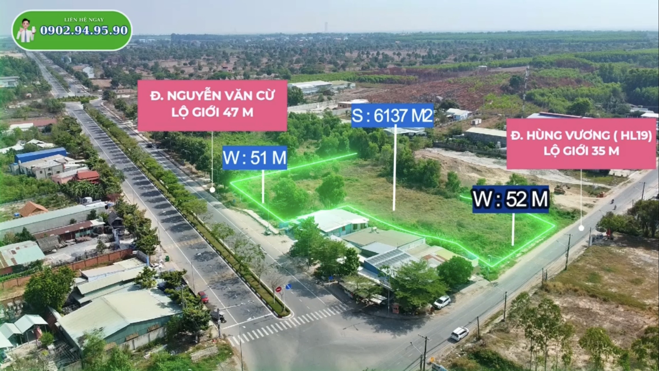 Cần bán 6000m2 đất mặt tiền tại xã Phước An Nhơn Trạch Đồng Nai