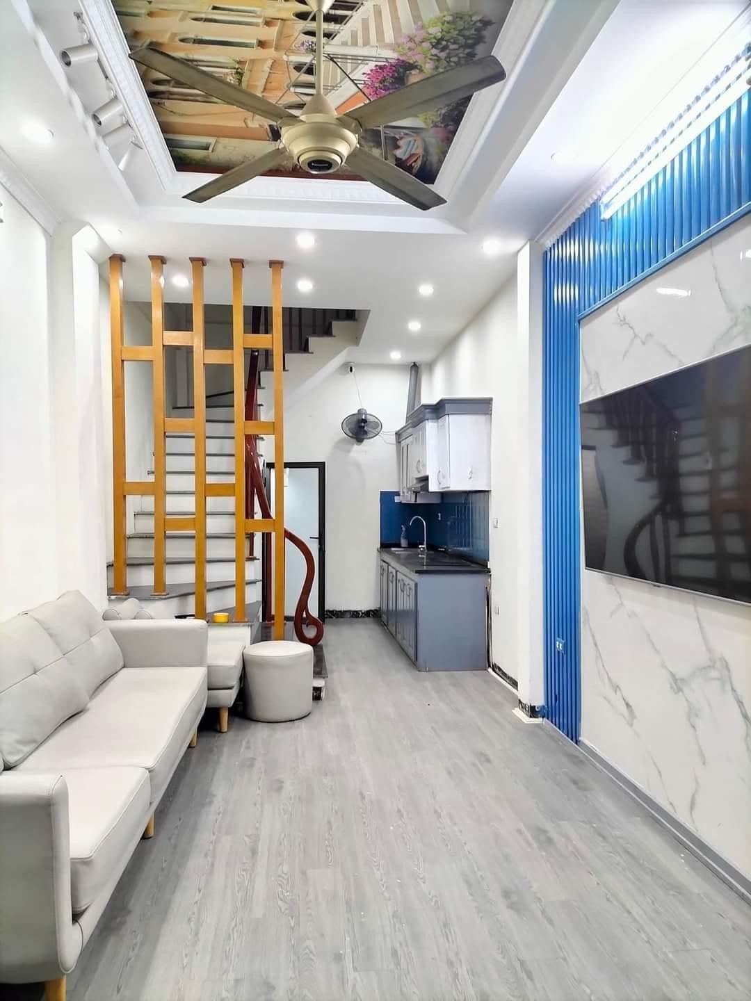 BÁN NHÀ MINH KHAI HAI BÀ TRƯNG - 35M 5T MT 3.4M - NHỈNH 4 TỶ SĐCC MẶT NGÕ BA GÁC TRÁNH GẦN CHỢ MƠ