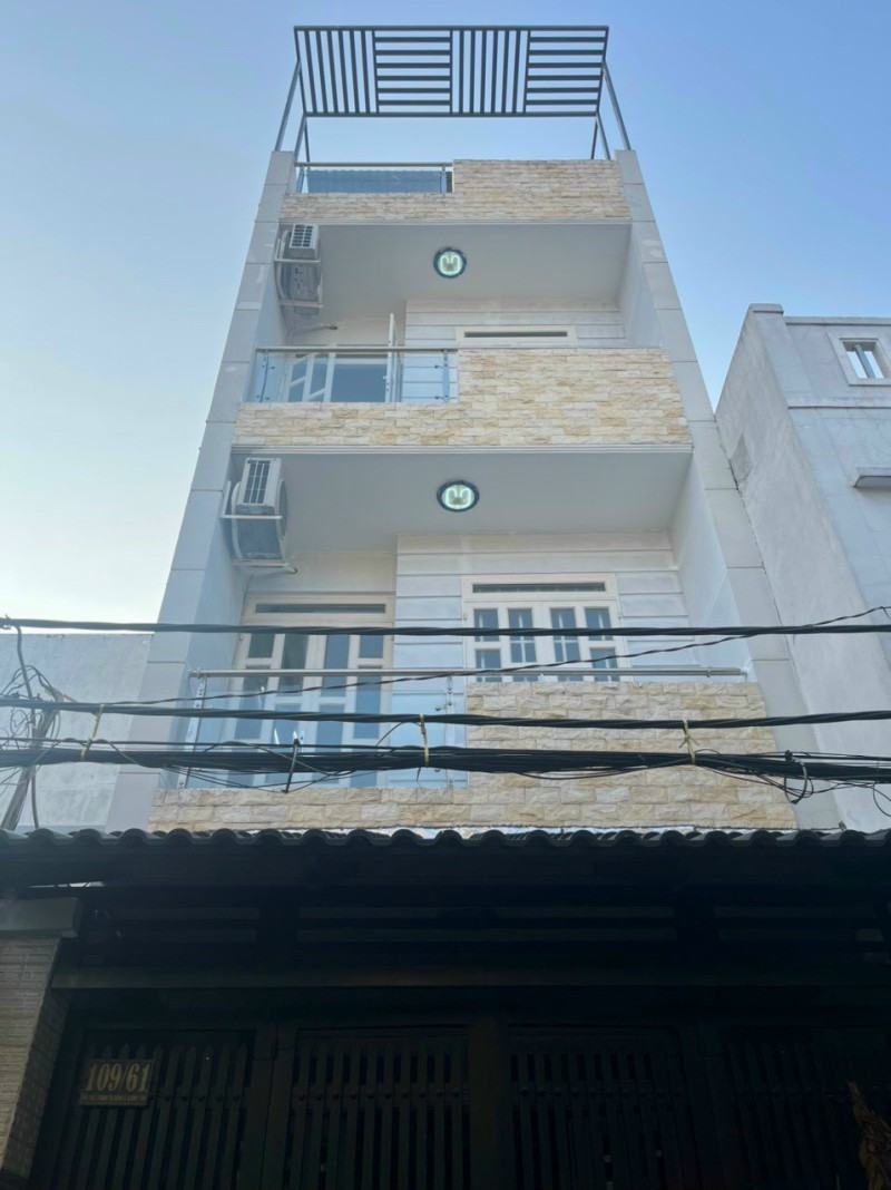 Bán nhà đường Bình Trị Đông, Bình Tân. 4 Tầng BTCT giá 4,2 tỷ