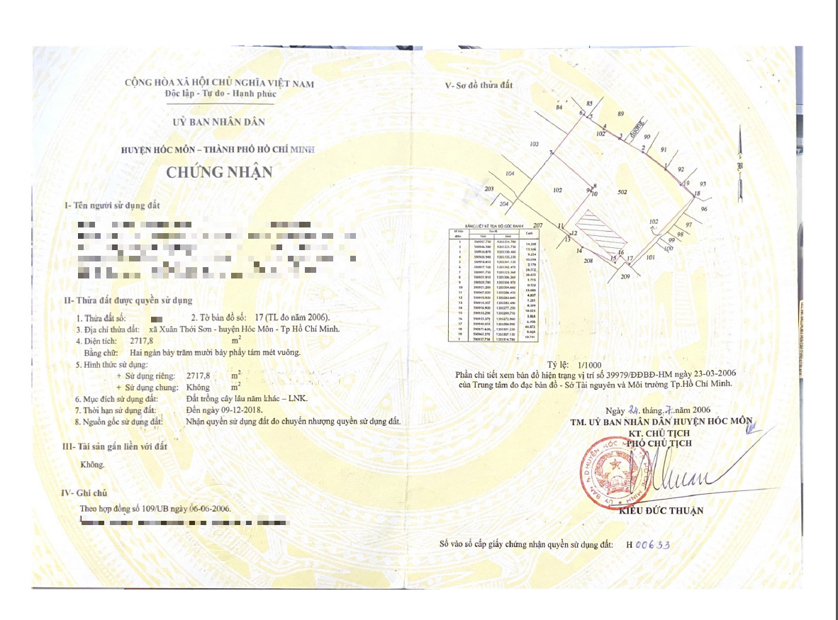 Bán lô đất có nhà xưởng đang cho thuê gần đường Nguyễn Văn Bứa, Xã Xuân Thới Sơn, Huyện Hóc Môn, HCM