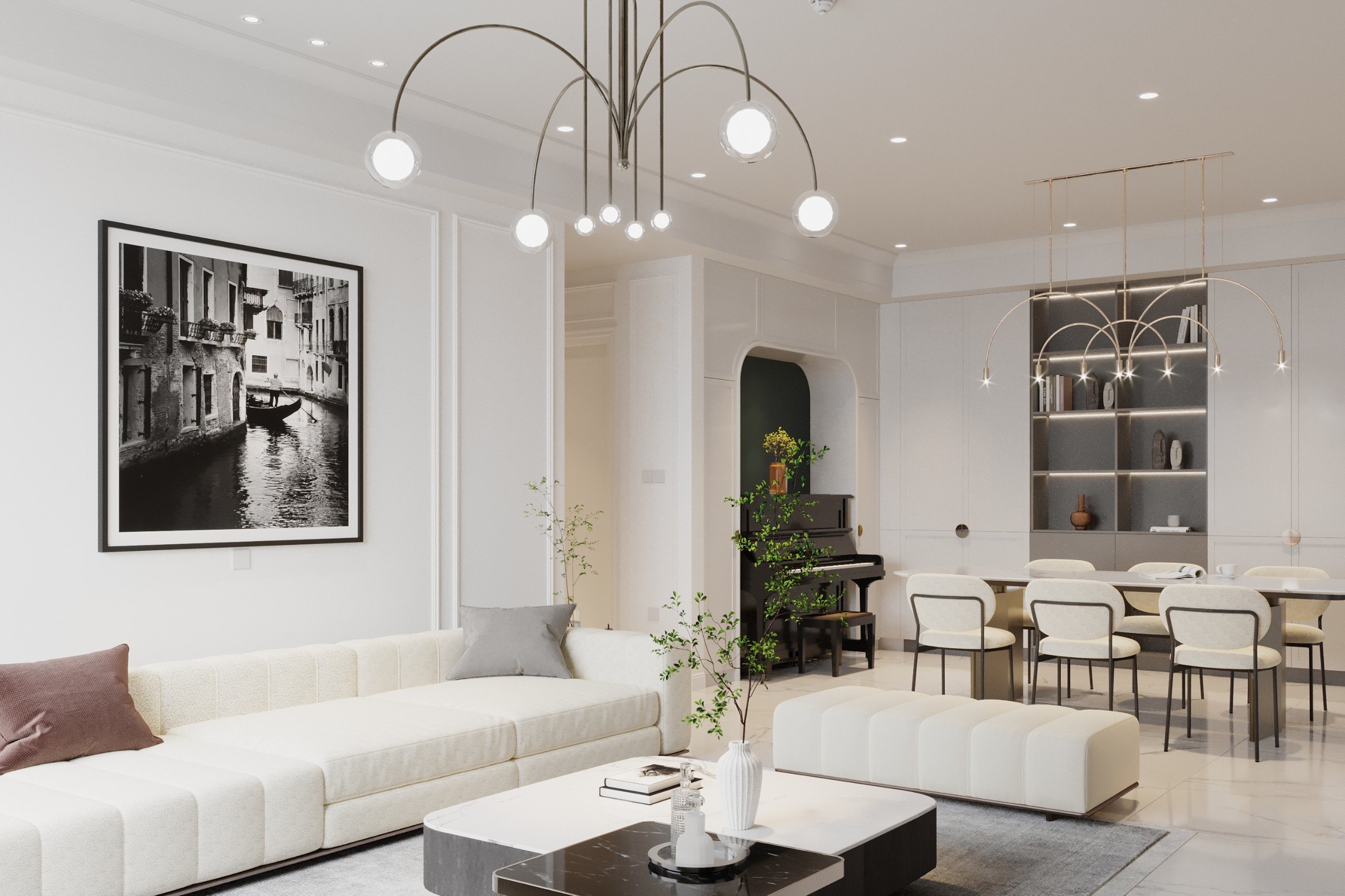 Bán căn 160m2 tầng cao 4 phòng ngủ full nội thất cao cấp chủ mới hoàn thiện BRG Lê Văn Lương