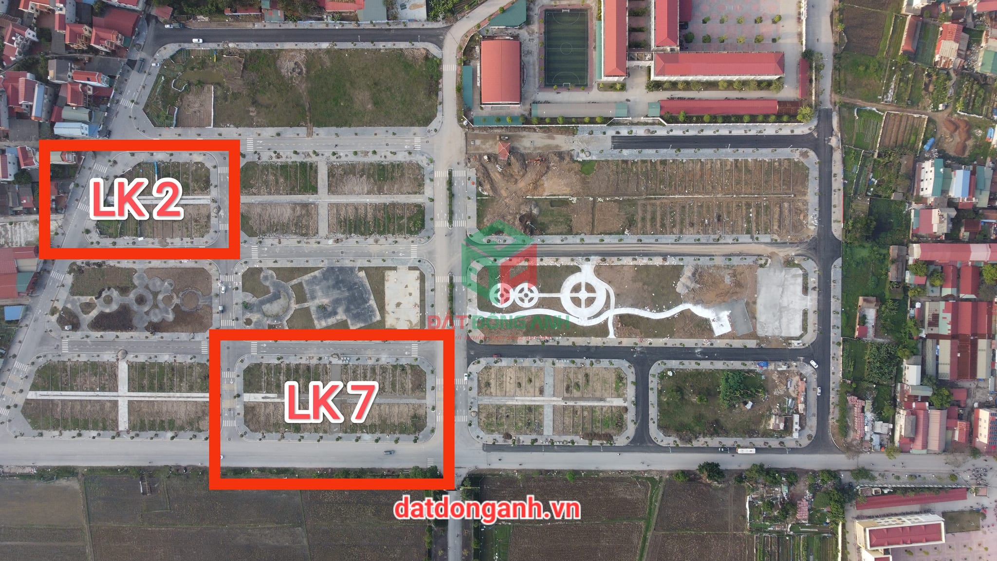 Thông báo đấu giá đất Thụy Lâm, Đông Anh ( ĐỢT 3 ) ngày 10 -3