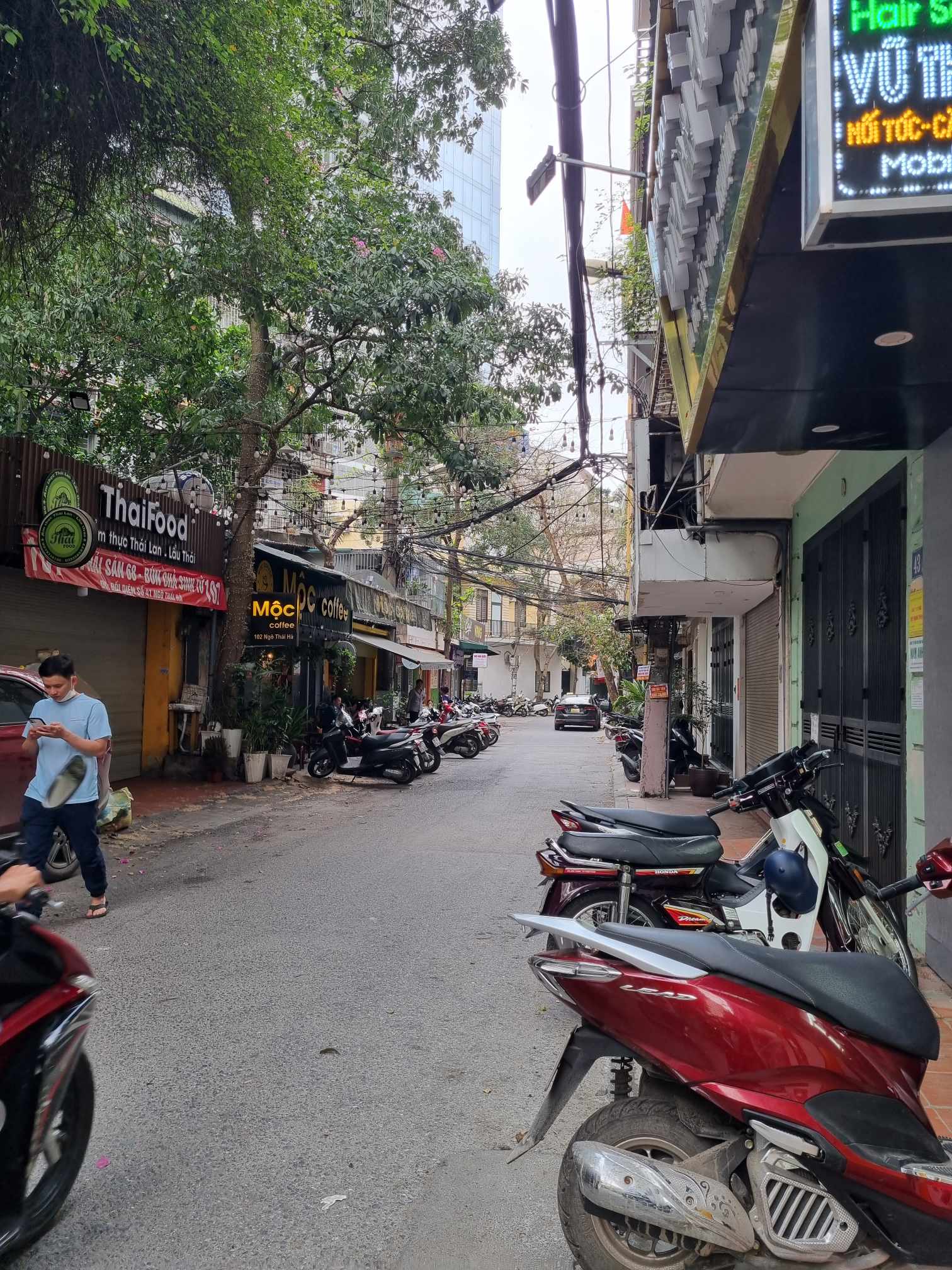 Bán nhà kinh doanh phố Thái Hà 35m2, 3 tầng, MT4.85m sổ vuông hiếm quận Đống Đa