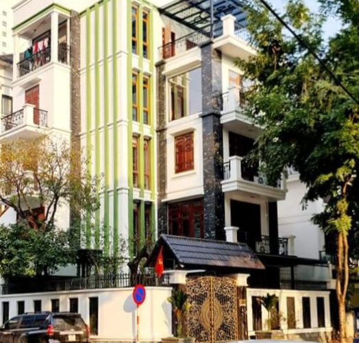 KĐT, Mễ Trì Hạ, Nam Từ Liêm, DT 200m2 x 6T MT 12m KĐT 5* náng sống nhất lô góc