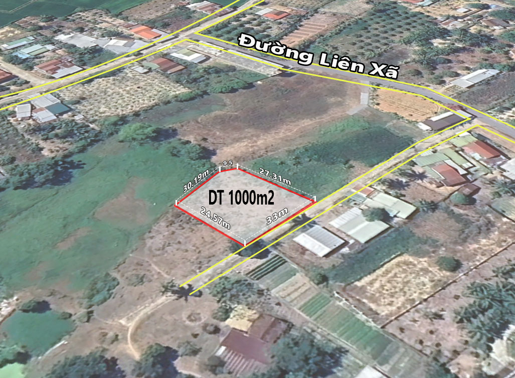 Bán đất Suối Tiên Diên Khánh gần đường HL39 DT1000m2 có thổ cư