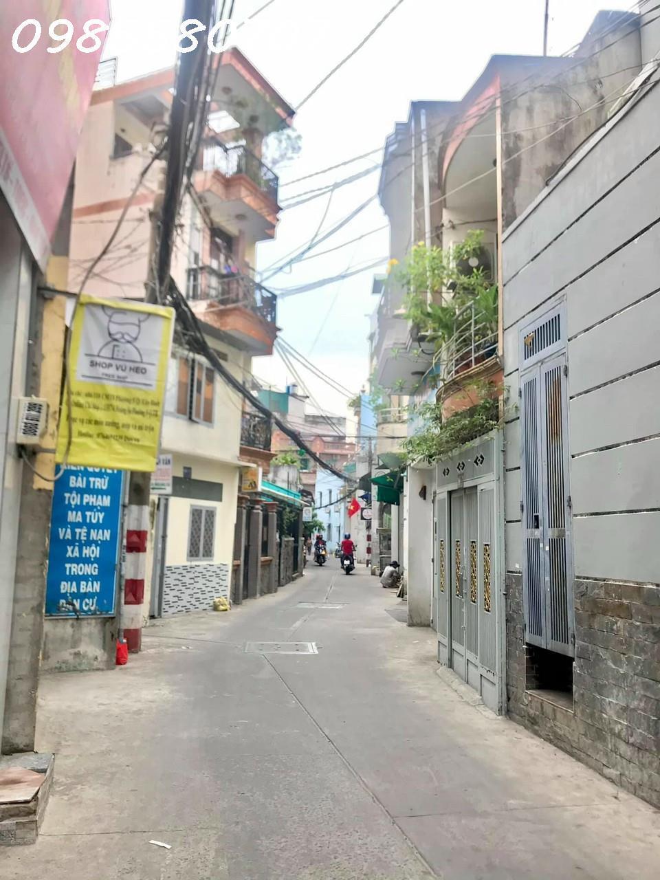 Chỉ hơn 3 tỷ có ngay nhà Cống Lỡ, Phường 15, quận Tân Bình.