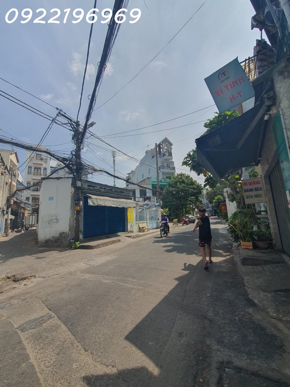 bán nhà phường 10 tân bình, Mặt tiền Đặng Minh Trứ 6,5x12m giá 7.3 tỷ