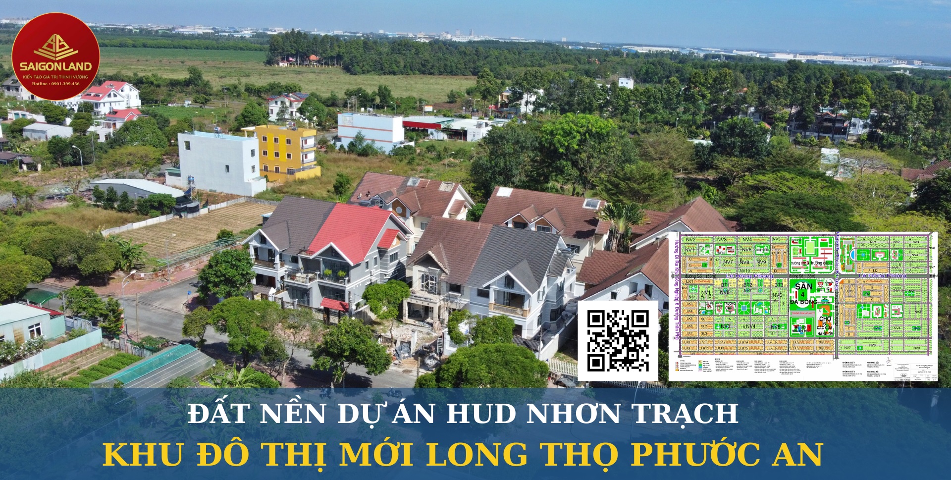 Saigonland Nhơn Trạch - Mua Nhanh, Bán Nhanh đất nền dự án Hud - XDHN - Ecosun - Thành Hưng Nhơn Trạch