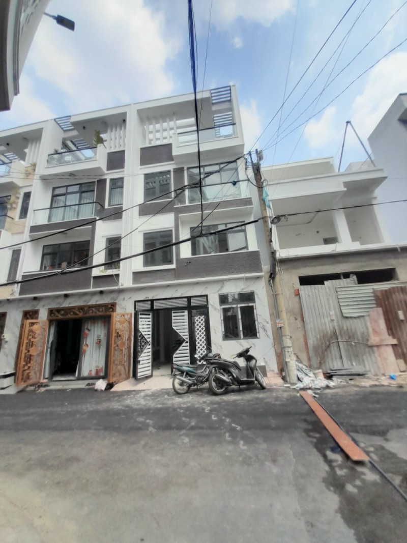 Bán Nhà đường Hương Lộ 2, Bình Tân 60m2. 4 Tầng BTCT giá 6 tỷ