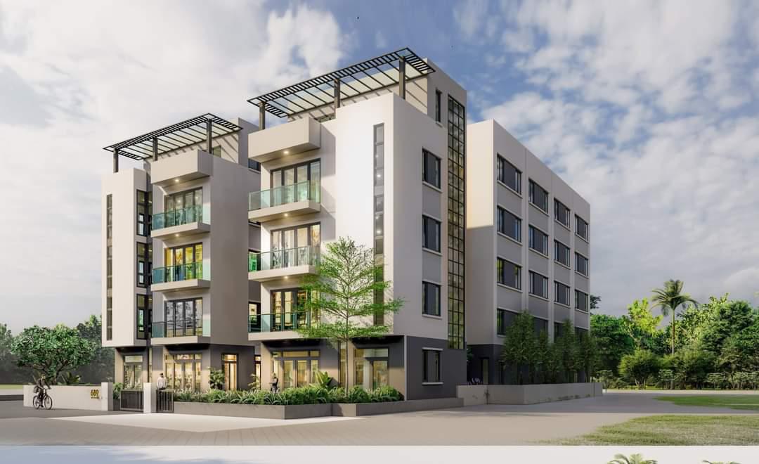 Liền kề xây thô 5 tầng Phạm Văn Đồng - Hoàng Quốc Việt. 77m, mt 8m, 13.8 tỷ. 0974 687 037