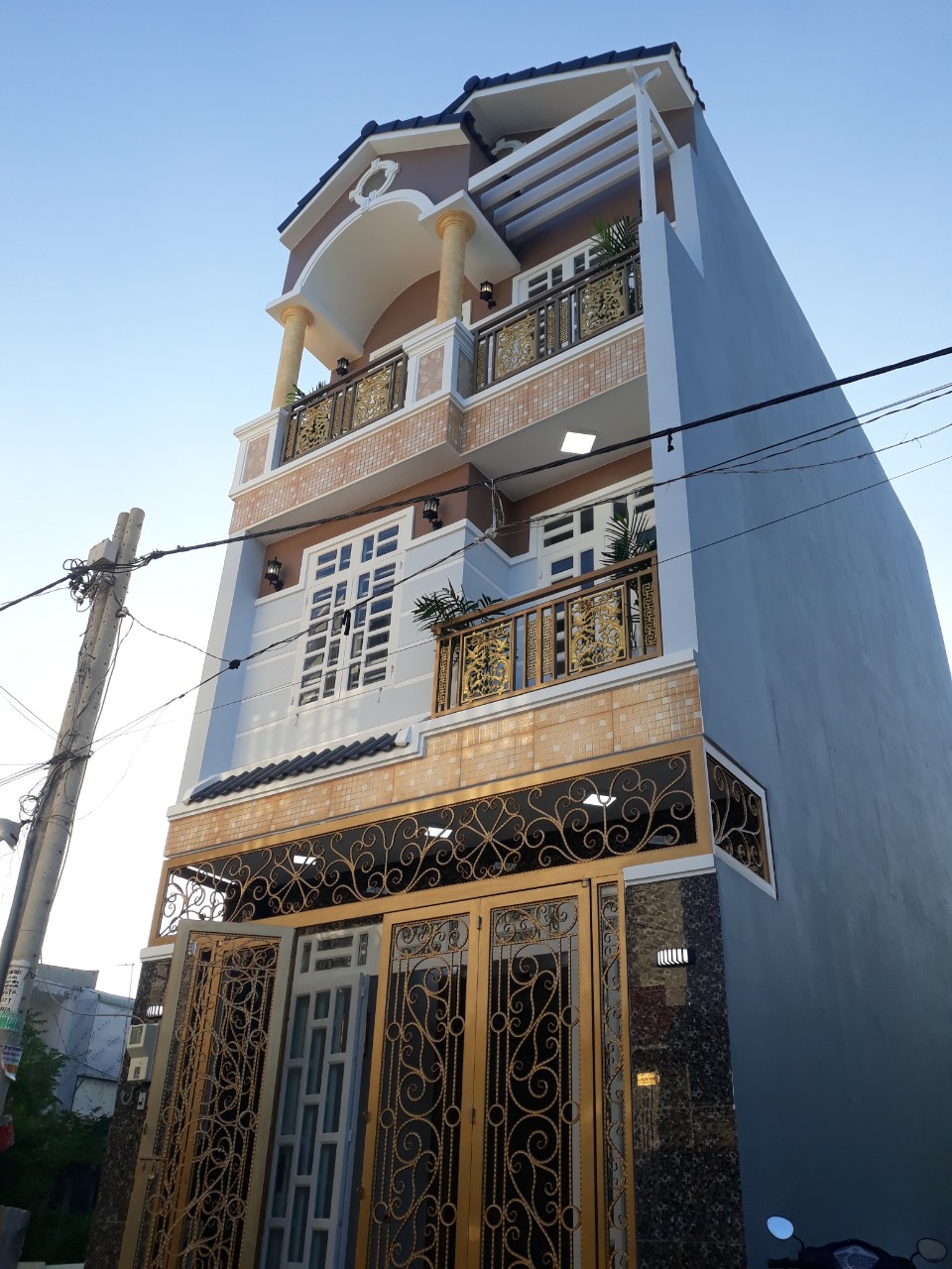 Bán nhà phố đường nhựa 6m- Khu dân cư 2329 Huỳnh tấn Phát, thị trấn Nhà Bè.