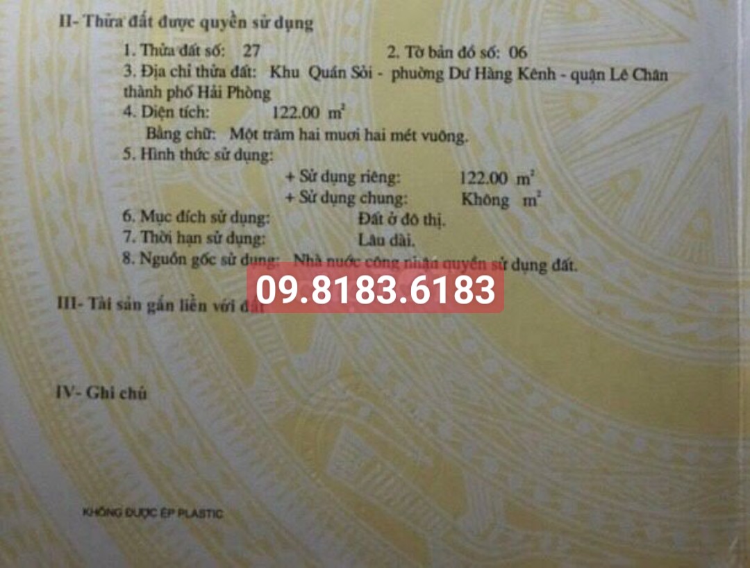 Bán đất mặt ngõ 418 Miếu Hai Xã, diện tích 122m, MT 5m, GIÁ 3.66 tỉ cực đẹp