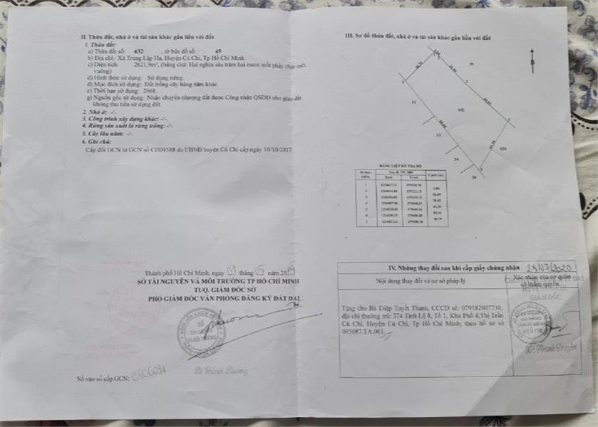 Cần bán gấp nhà vườn Sinh Thái tổng diện tích 3800 m² tại xã trung lập hạ - củ chi- HCM