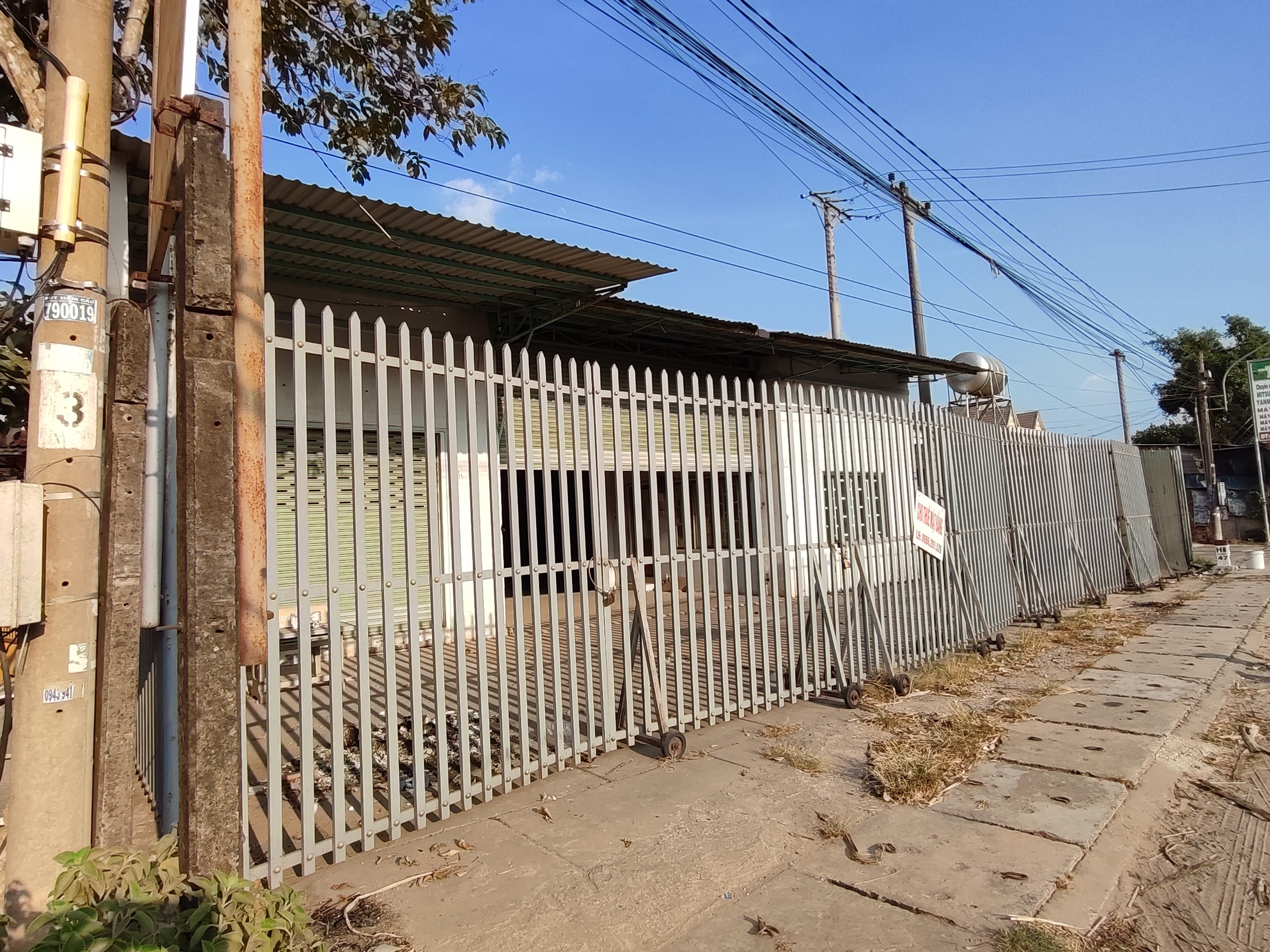 Cho thuê mặt bằng kho xưởng đường QL22B , Cách chợ Tua Hai 200 mét , tại vị trí Ấp Tua Hai , Xã Đồng Khởi, Huyện Châu