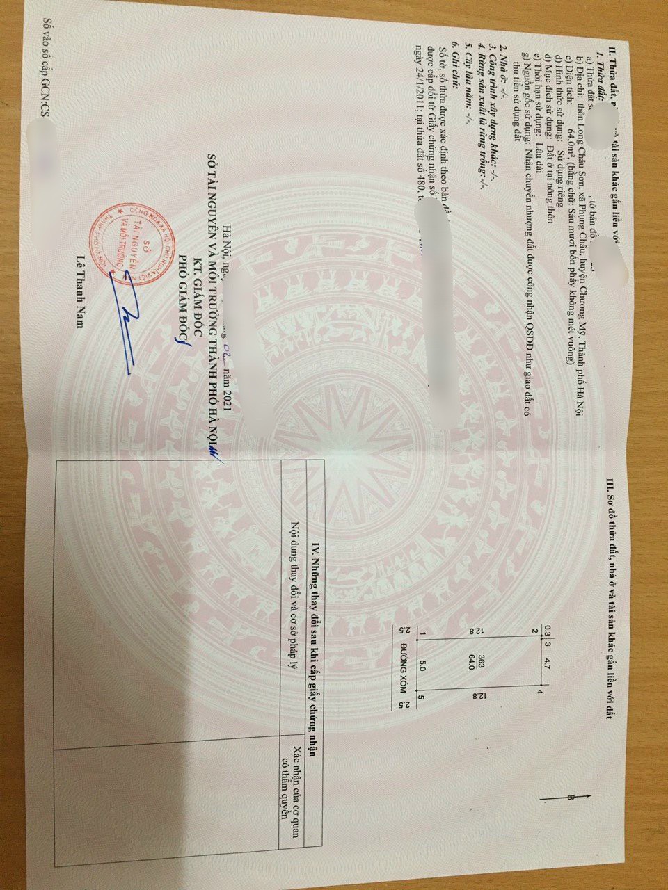 Chỉ 1.2xx tỉ có ngay lô đất 64m2 oto đỗ tận cửa tại Long Châu-Phụng Châu. Ae đầu tư nhanh chân kẻo mất. Liên hệ e