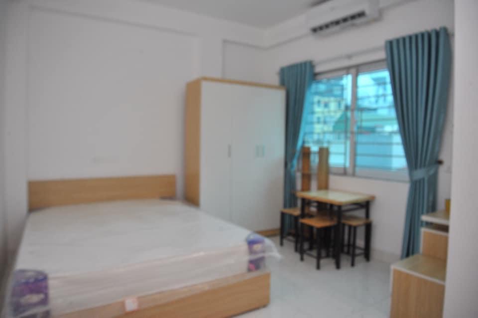 Toà Nhà xây mới 1P ngủ 28m; 30m;35m full nội thất mới cho thuê tại số 7b ngõ 140 Trần Duy Hưng