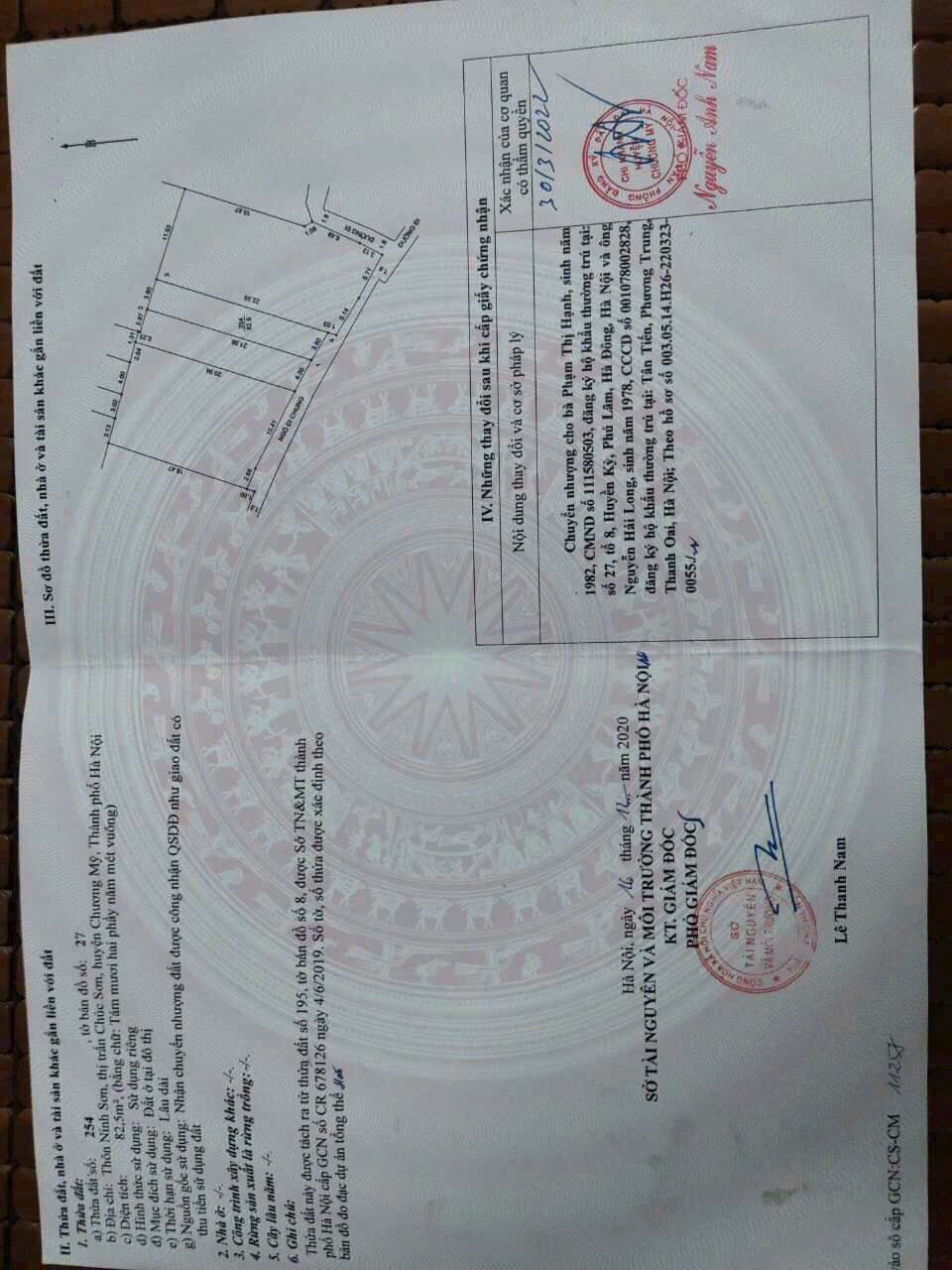 Cần bán lô đất tại ninh Sơn thị trấn chúc Sơn chương Mỹ hà nội Diện tích 82,5 m . Bán kinh vài trăm mét đầy đủ tiện