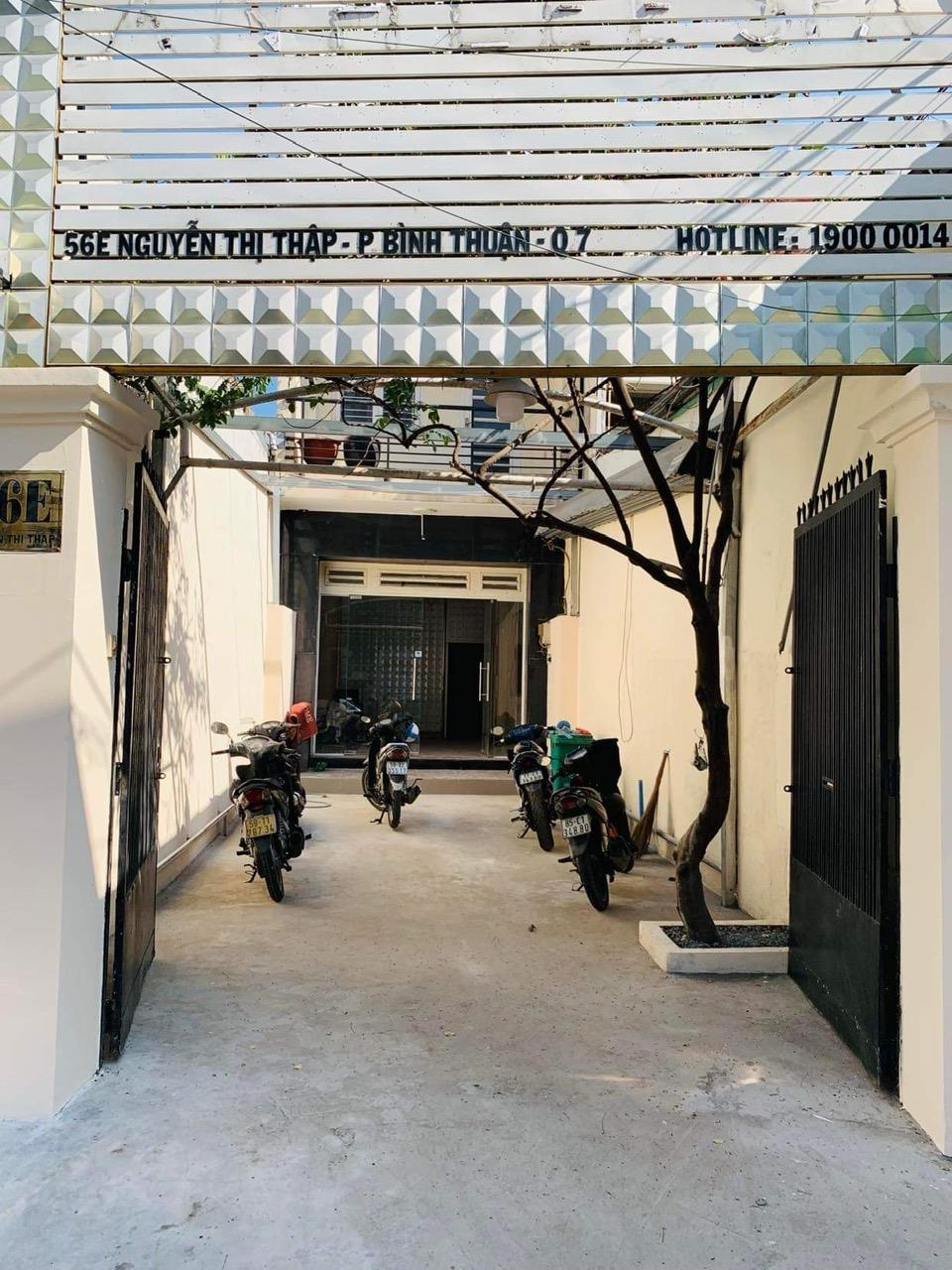 CHO THUÊ NHANH CĂN NHÀ tại mặt tiền 56E Nguyễn thị Thập, phường Bình Thuận, quận 7, TpHCM