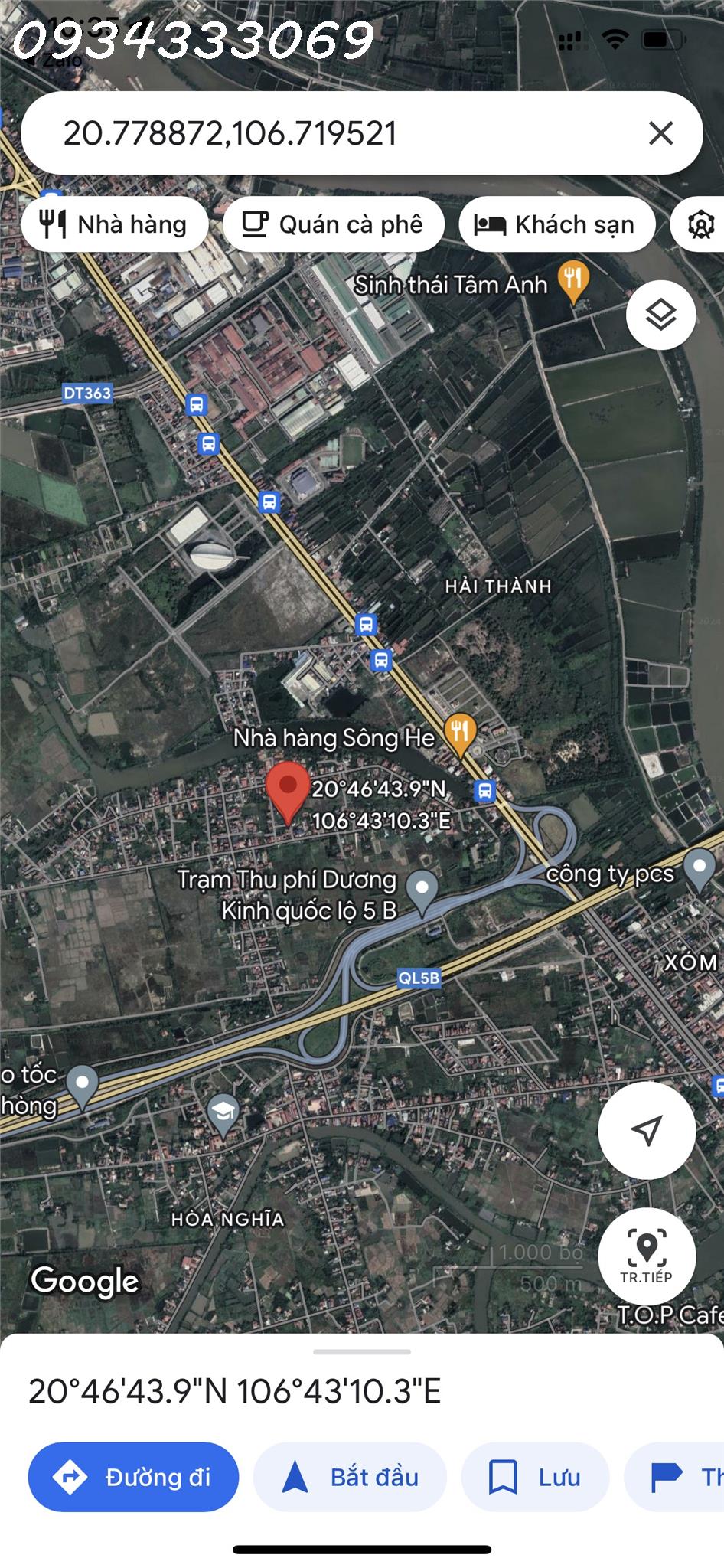 Bán nhà 72m2 sau nhà mặt đường Hải Phong, Dương Kinh lối vào Vinhomes ngõ ~3m ô tô đỗ cửa rất tiềm năng giá 1.2 tỉ