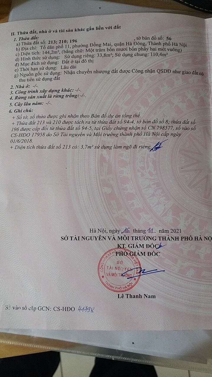 Vừa miếng 33.8 m2 tại Đồng Mai - Hà Đông giá chỉ nhỉnh 1 tỉ.