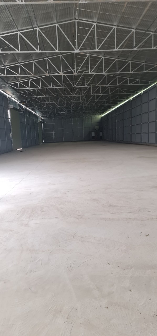 Cho thuê kho xưởng tại Thanh Trì, Hà Nội. Diện tích 1200m gần cầu Tó kho coa 7.5m đường xe container đỗ cửa