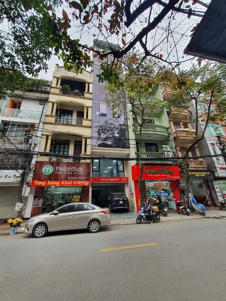 Nhỉnh 35 tỷ, Tòa Văn Phòng, Mặt Phố Hoàng Văn Thái 145m x 9 tầng. Dòng tiền gần 2 tỷ/năm.