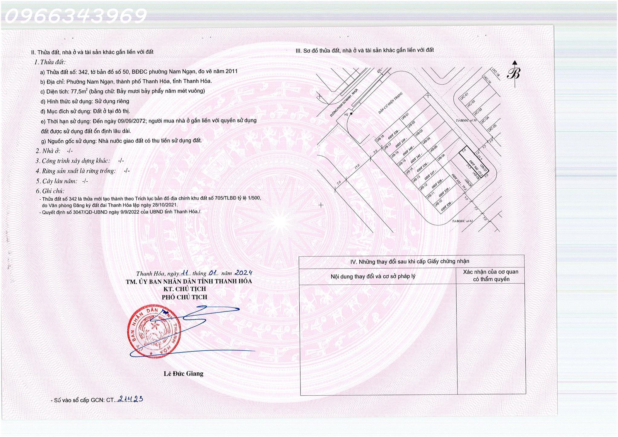 LÔ GÓC ĐẤT NỀN HÀNG CAU HỢP LỰC. LH: 0966343969