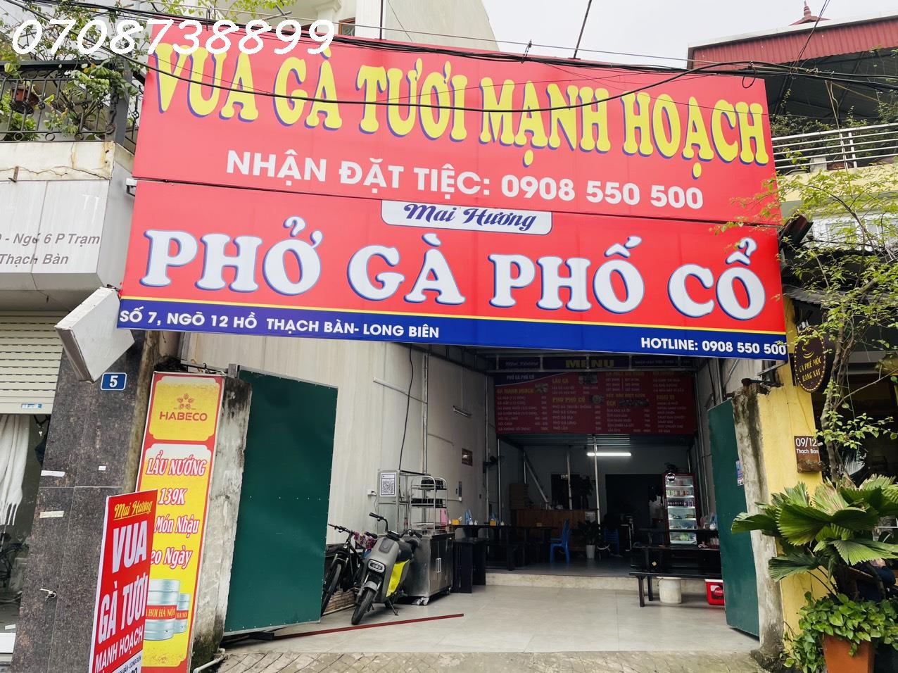 Sang nhượng mặt bằng kinh doanh tại Thạch Bàn - Long Biên