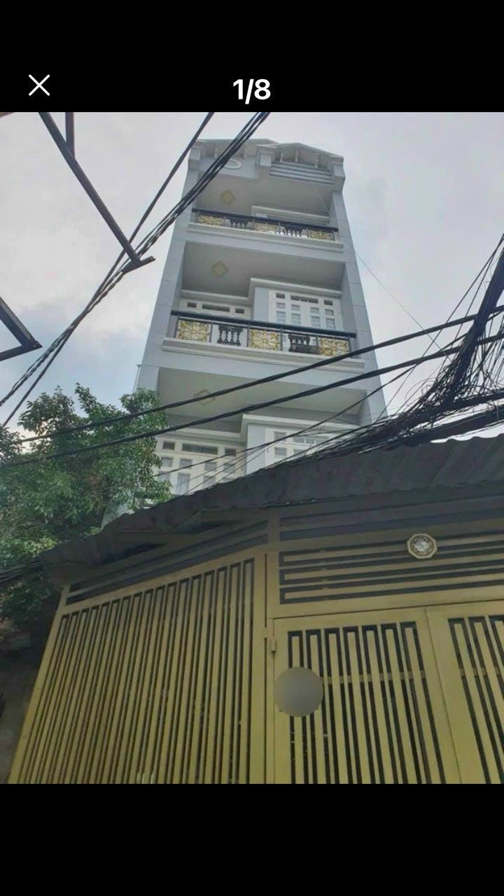 Bán nhà đẹp 4 tầng, Dương Bá TRạc P1.Q8- 5.95 Tỷ