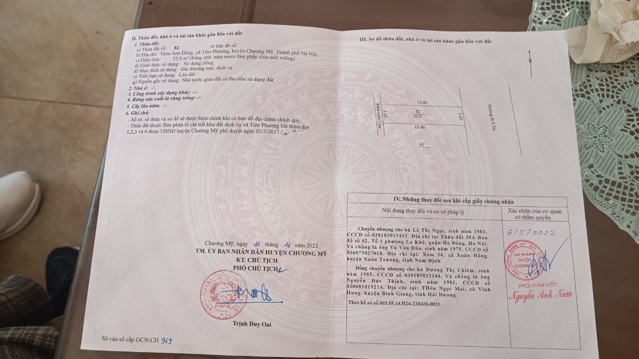 Hot hot hot.Hàng chính chủ F0 55.9 m2 tại khu đấu giá Sơn Đồng - Tiên Phương- Chương Mỹ giá chỉ hơn 1 tỉ.