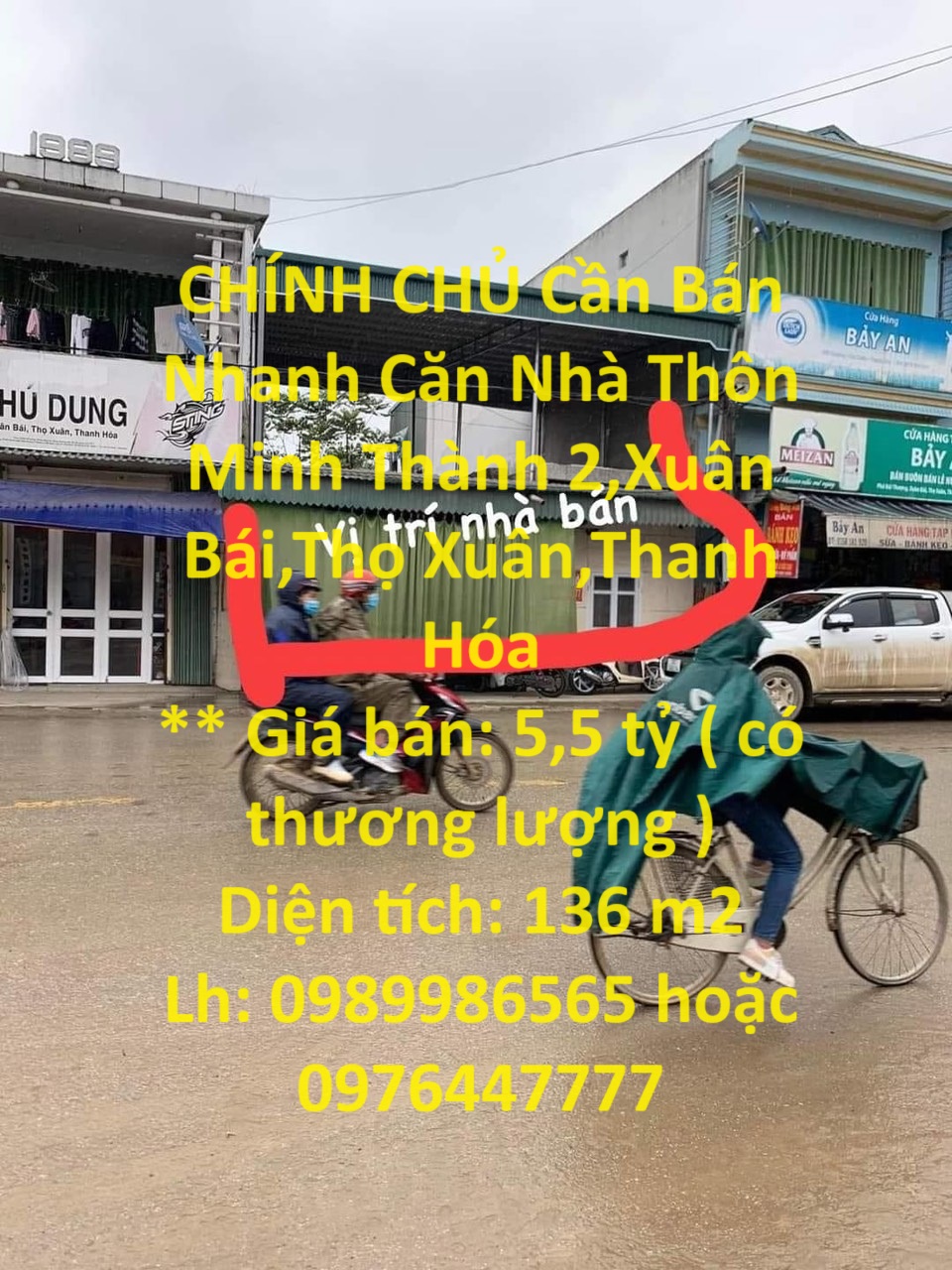 CHÍNH CHỦ Cần Bán Nhanh Căn Nhà Thôn Minh Thành 2,Xuân Bái,Thọ Xuân,Thanh Hóa