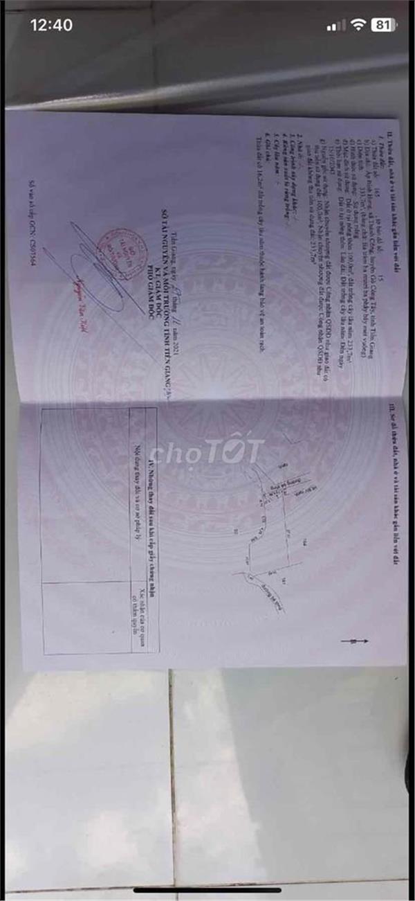 ĐẤT ĐẸP - GIÁ TỐT - Chính Chủ Cần Bán Nhanh Lô Đất Tại Xã Thạnh Nhựt, Huyện Gò Công Tây, Tiền Giang