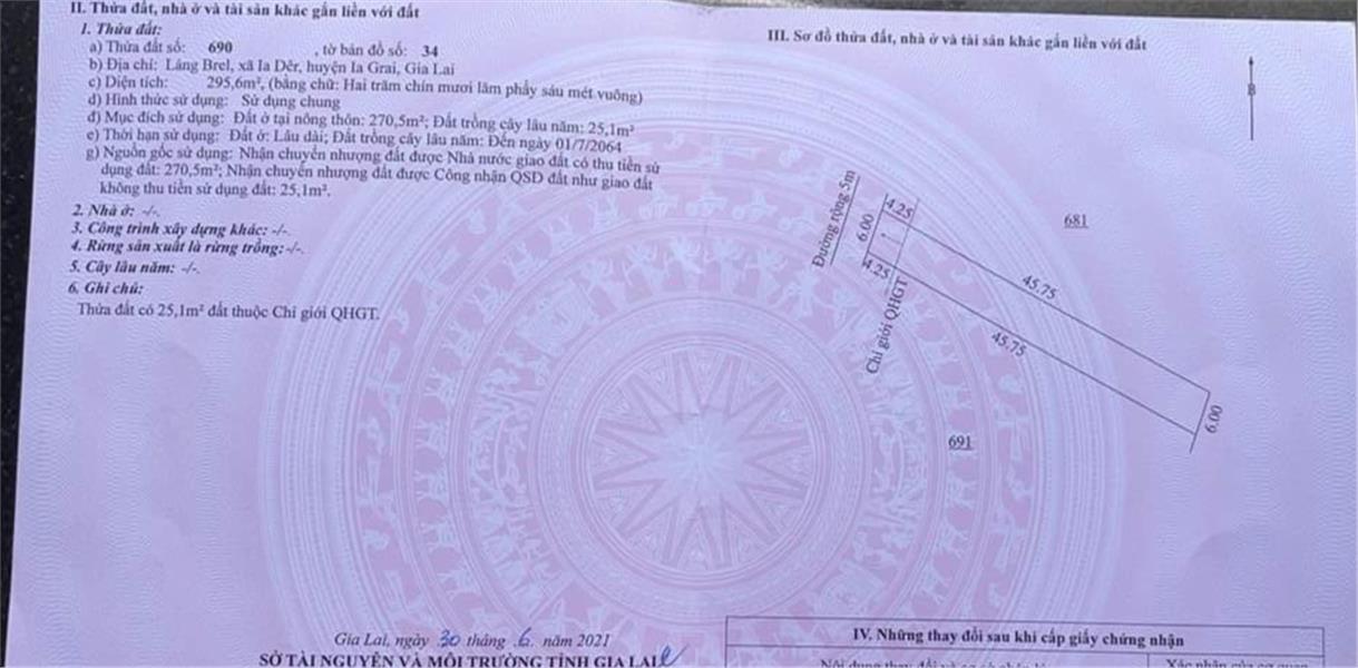 CHÍNH CHỦ Cần Bán Gấp Lô Đất– Giá Cực Rẻ Tại Làng Brel, Xã Ia Dêr, Huyện Ia Grai, Gia Lai