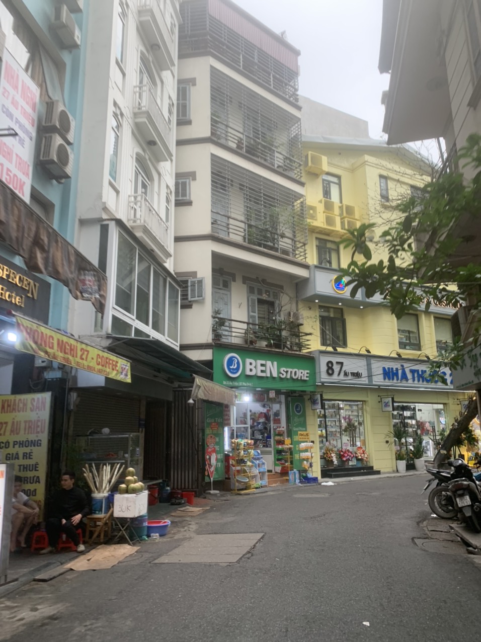 Mặt Phố Ấu Triệu 43M2 5 Tầng Lô Góc Mặt Tiền 4M – 3 Thoáng 32.5 Tỷ- Ô TÔ Tránh