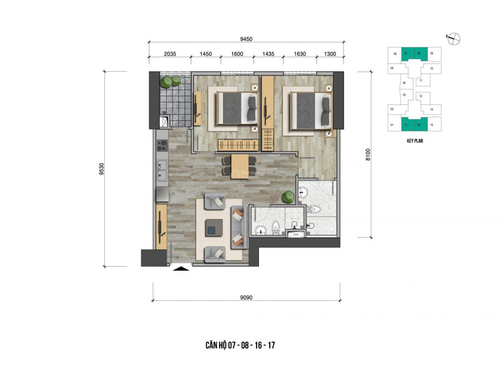 Bán căn 2PN 73m2 giá 3 tỷ tại chung cư Eurowindow Đông Anh, Hà Nội - Liên hệ Bích Thủy ngay để biết chi tiết hơn