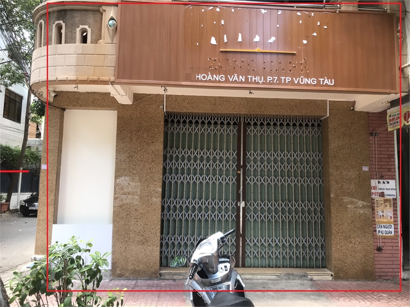 Cho thuê mặt bằng góc 2 mặt tiền đường Hoàng Văn Thụ P7, TPVT