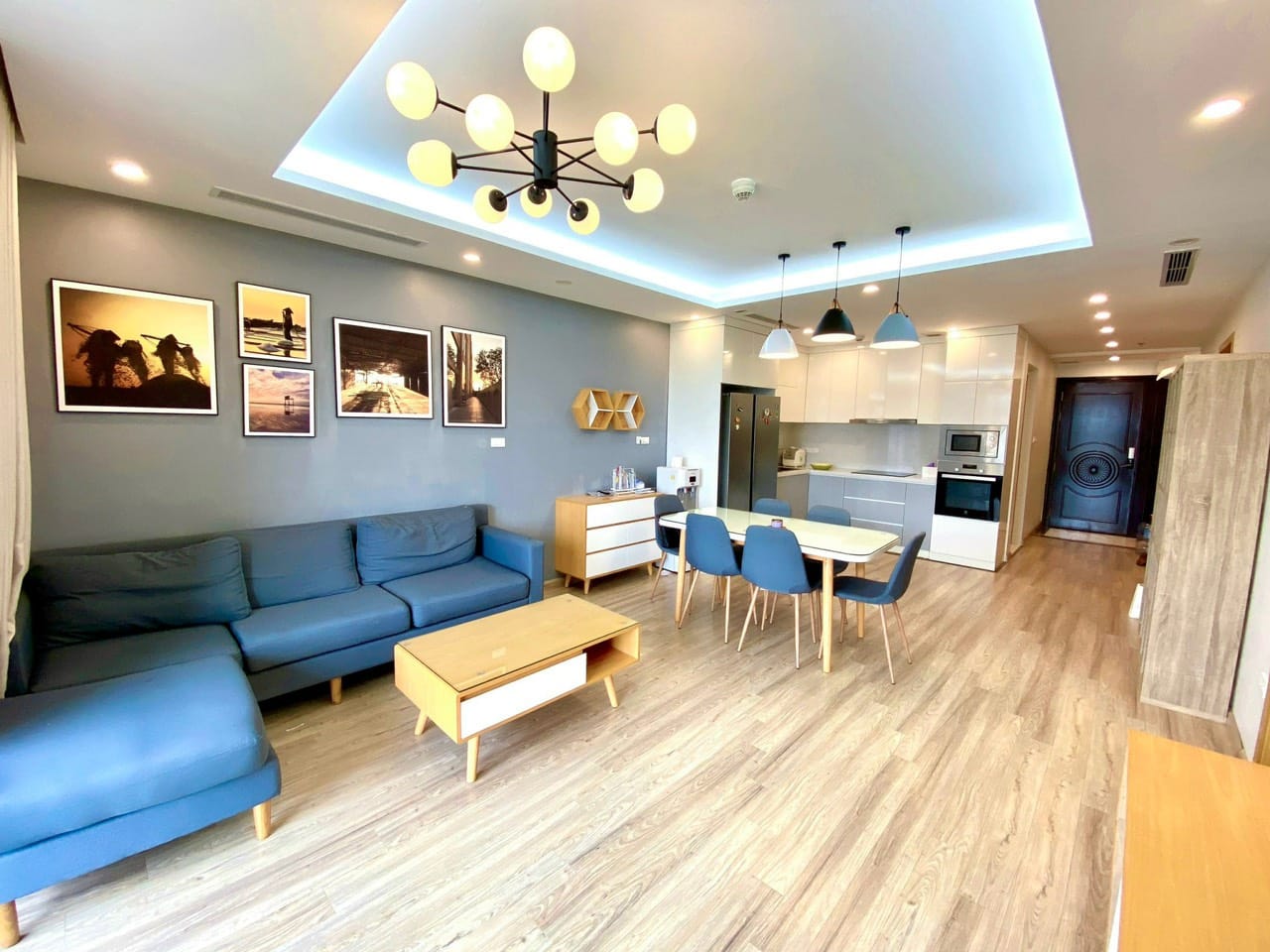 Căn hộ 2PN 88m2 full nội thất cao cấp tòa D’ Leroi Soleil 59 Xuân Diệu