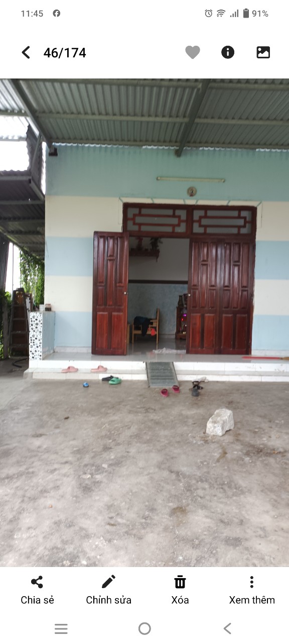 Bán Nhà 306.7m2 1.5 tỷ tại thôn Đảnh Thạnh, xã Bình Lộc, Diên Khánh, Khánh Hòa