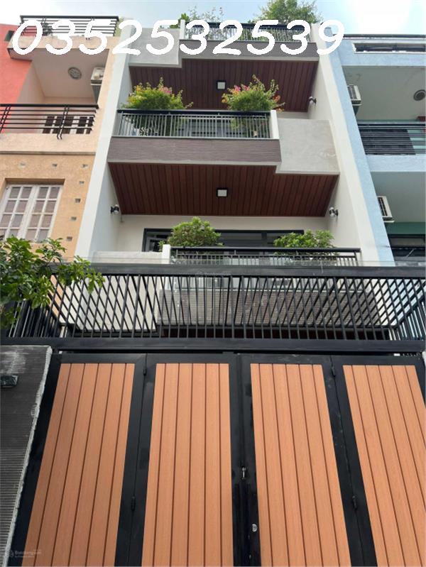 Nhà cực phẩm mới 100% cạnh Emart Phan Văn Trị, (4 x 21m), đường rộng 8m, full nội thất