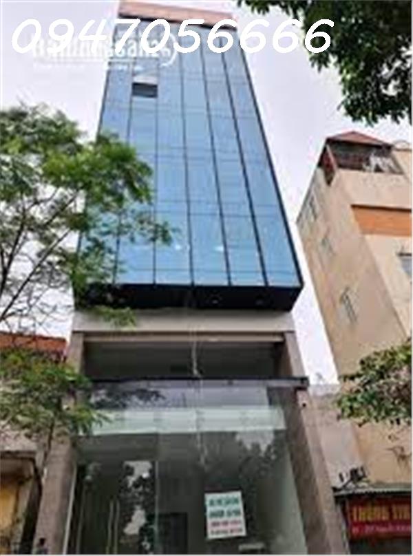 Bán Tòa nhà văn phòng Mặt phố Vương Thừa Vũ 145m2, 9 tầng Thang Máy hơn 30 tỷ
