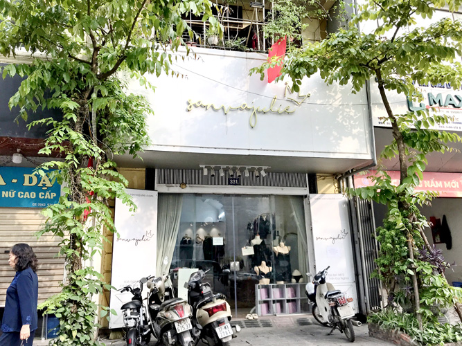 Cho thuê tầng 1 nhà mặt phố số 331 Trần Đại Nghĩa, Hai Bà Trưng, Hà Nội.